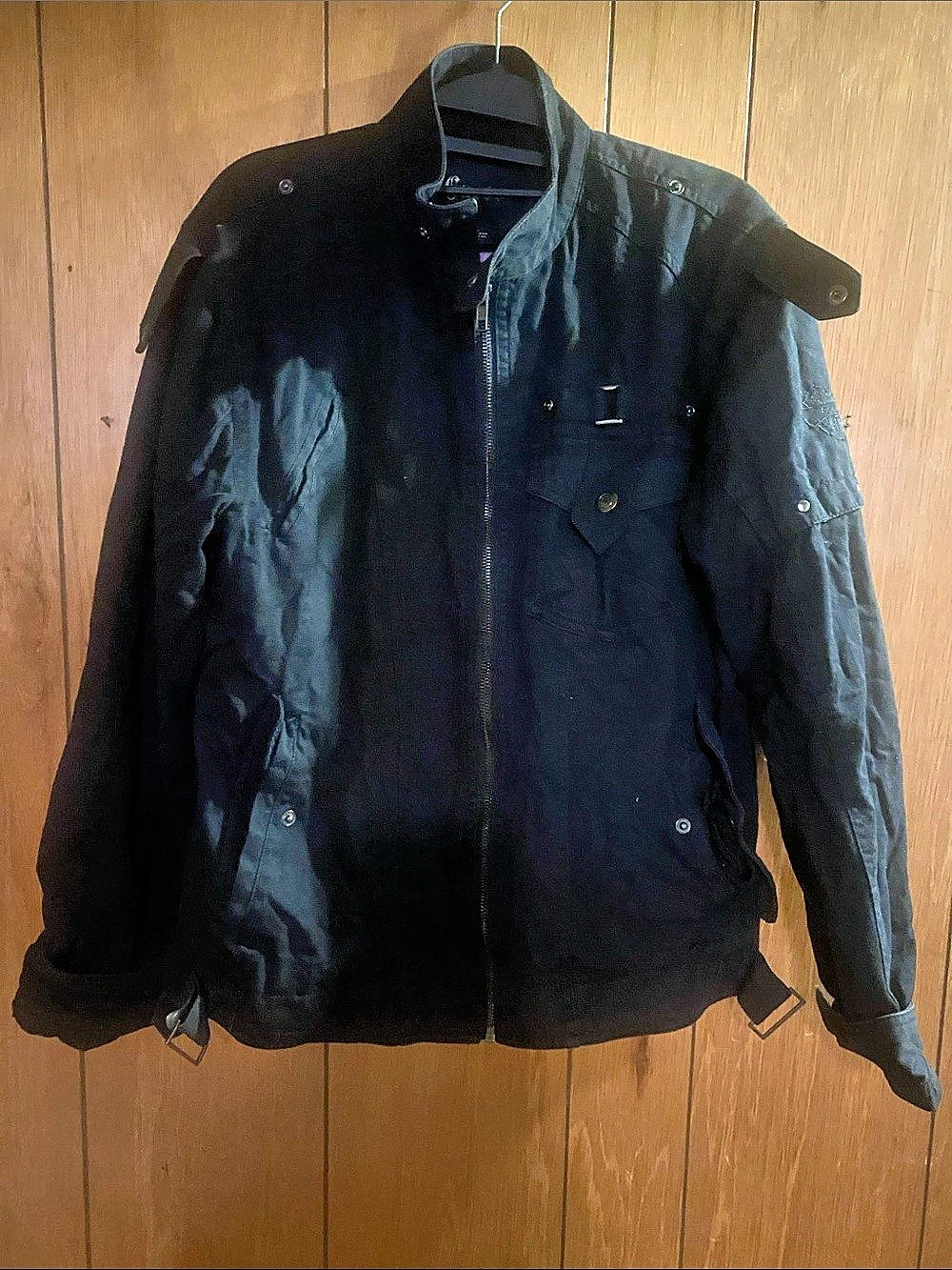 Guess Black Field Jacket Like New